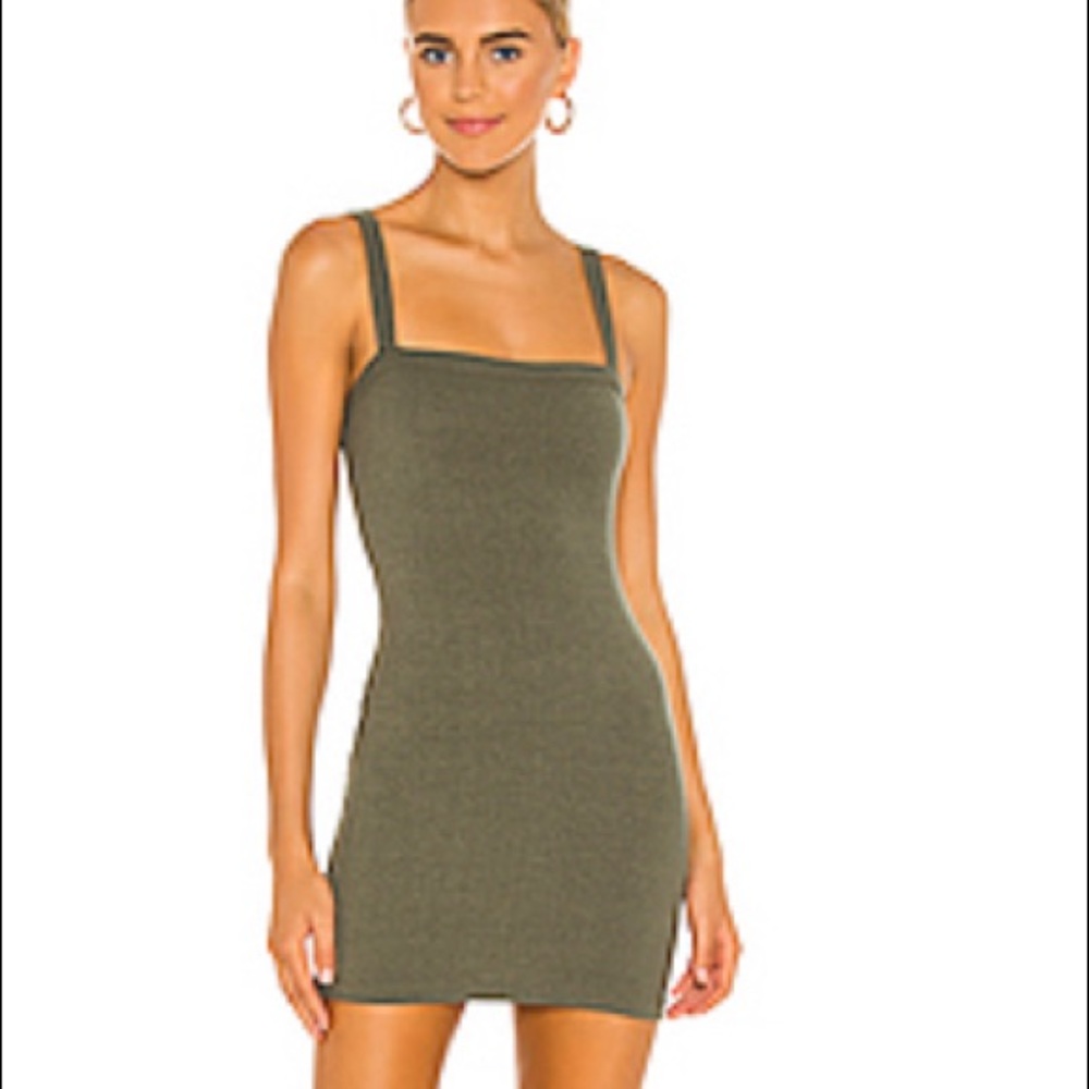 Privacy Please Size Small green mini dress